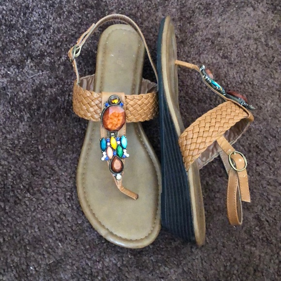 Jeweled Sandals - Picture 2 of 3